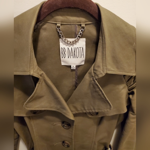 Dark green Trench coat - Picture 3 of 5